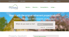 Desktop Screenshot of fifty5plus.com